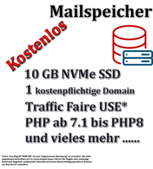 Kostenloser Mailspeicher