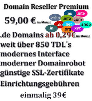 Unsere Reseller-Tarife verschaffen Ihnen die notwendige Flexibilität und die Tools, um Ihre Domains und jene Ihrer Kunden wirkungsvoll zu pflegen.