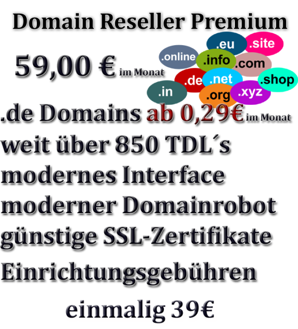 Unsere Reseller-Tarife verschaffen Ihnen die notwendige Flexibilität und die Tools, um Ihre Domains und jene Ihrer Kunden wirkungsvoll zu pflegen.