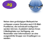 Die .ag Domain bietet Platz für eine Vielzahl von Online-Projekten