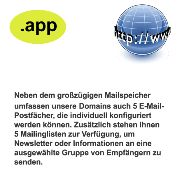 Die .app Domain bietet Platz für eine Vielzahl von Online-Projekten Die .app Domain bietet Platz für eine Vielzahl von Online-Projekten