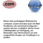 Die .com Domain bietet Platz für eine Vielzahl von Online-Projekten