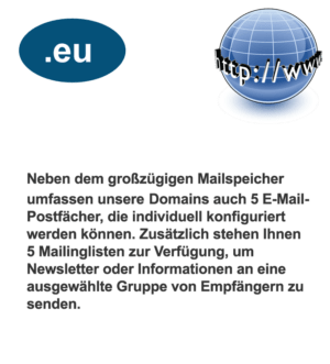 Die .eu Domain bietet Platz für eine Vielzahl von Online-Projekten