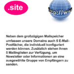 Die .site Domain bietet Platz für eine Vielzahl von Online-Projekten