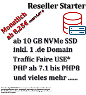 Reseller Starter Kostengünstiger Einstieg als Reseller